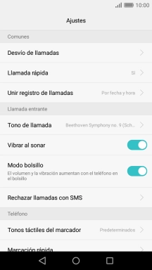 Pulsa Desvío de llamadas.