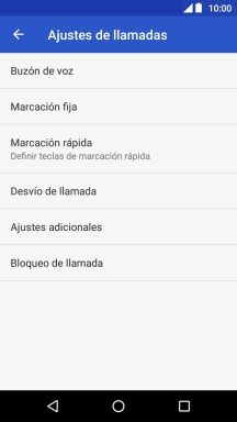 Pulsa Buzón de voz.