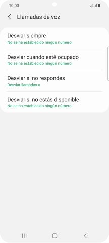 Pulsa la tecla de inicio para terminar y regresar a la pantalla de inicio.