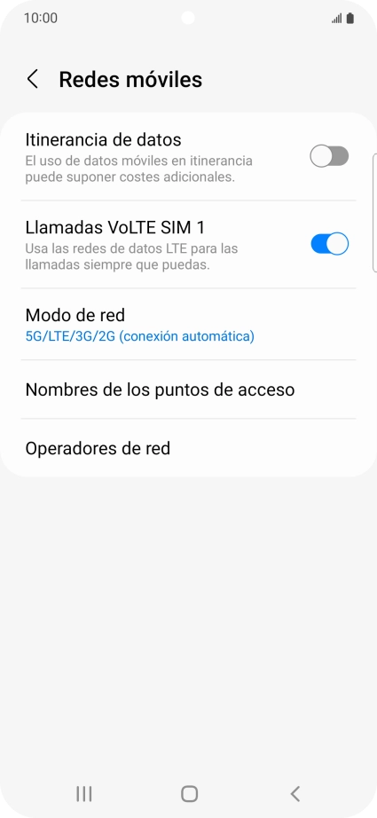 Pulsa el indicador junto a 