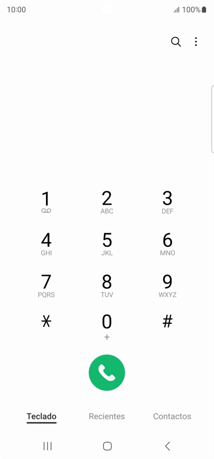 Pulsa el icono de menú.