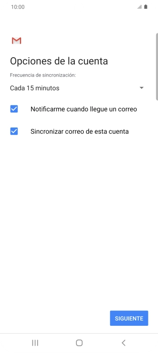 Pulsa la lista desplegable bajo 