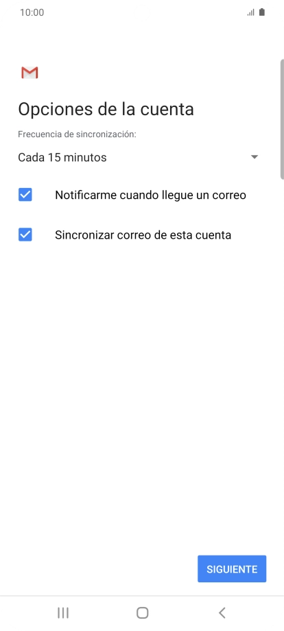 Pulsa la lista desplegable bajo 