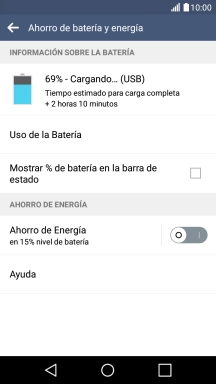 Pulsa el indicador junto a 