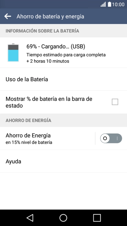 Pulsa el indicador junto a 