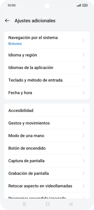 Pulsa Fecha y hora. Pulsa Fecha y hora.