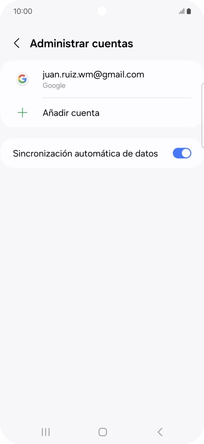 Pulsa la tecla de inicio para terminar y regresar a la pantalla de inicio.