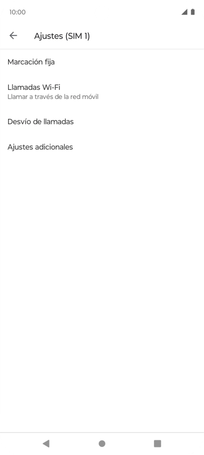 Pulsa Desvío de llamadas.