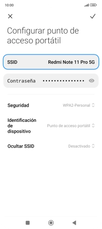 Pulsa Seguridad.
