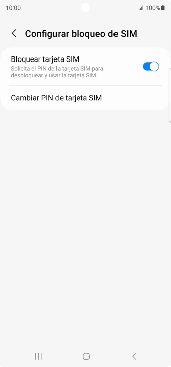 Pulsa el indicador junto a 