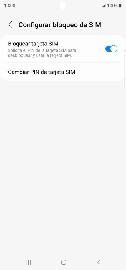 Pulsa el indicador junto a 