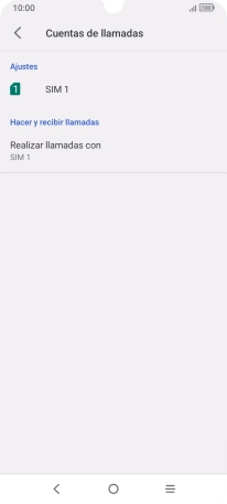 Pulsa el nombre de la tarjeta SIM.