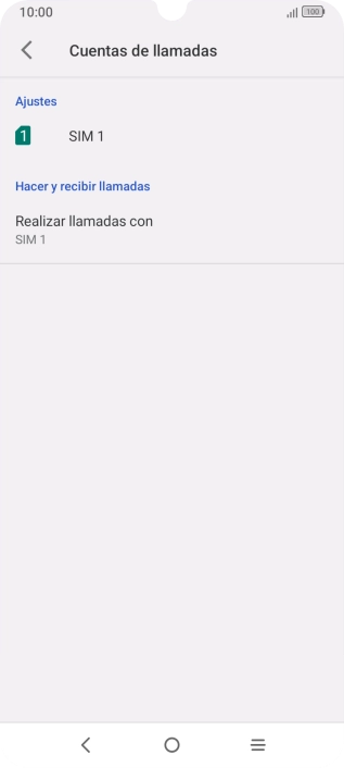 Pulsa el nombre de la tarjeta SIM.