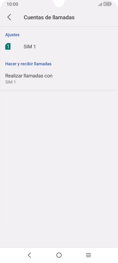 Pulsa el nombre de la tarjeta SIM.