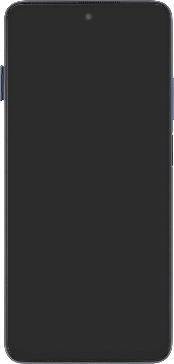 Retira el contenedor de tarjetas del teléfono.