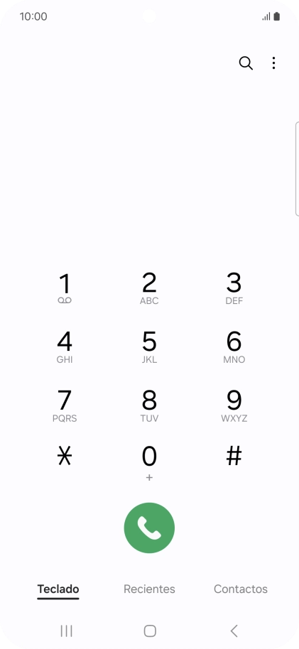 Pulsa el icono de menú.