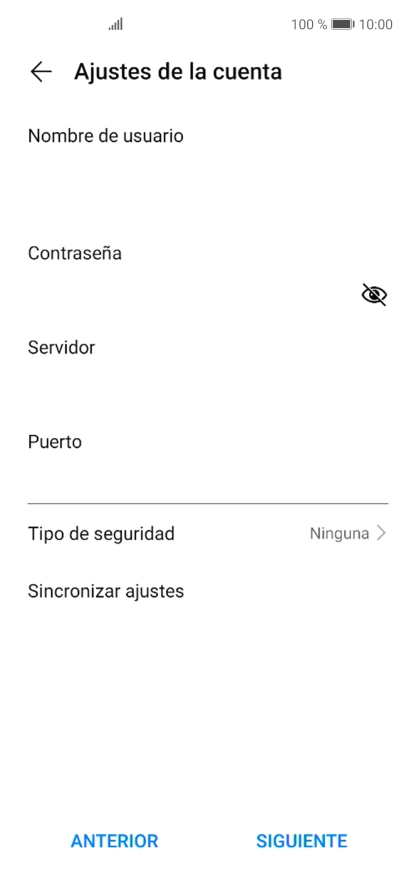 Pulsa Tipo de seguridad.
