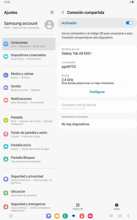 Pulsa la tecla de inicio para terminar y regresar a la pantalla de inicio.