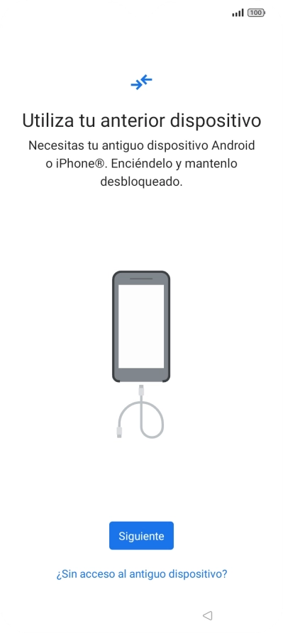 Pulsa Siguiente.