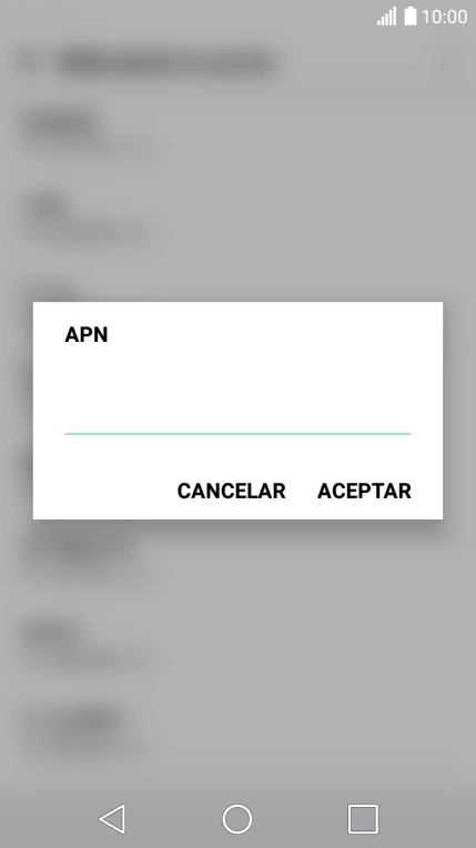 Introduce airtelwap.es y pulsa ACEPTAR.