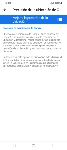 Pulsa el indicador junto a 