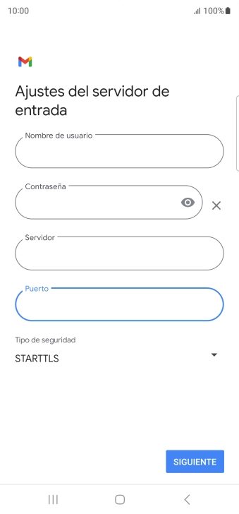 Pulsa la lista desplegable bajo 