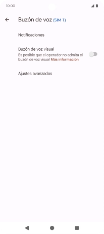 Pulsa Ajustes avanzados.