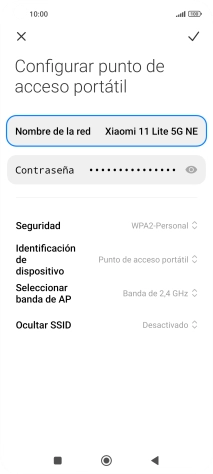 Pulsa Seguridad.