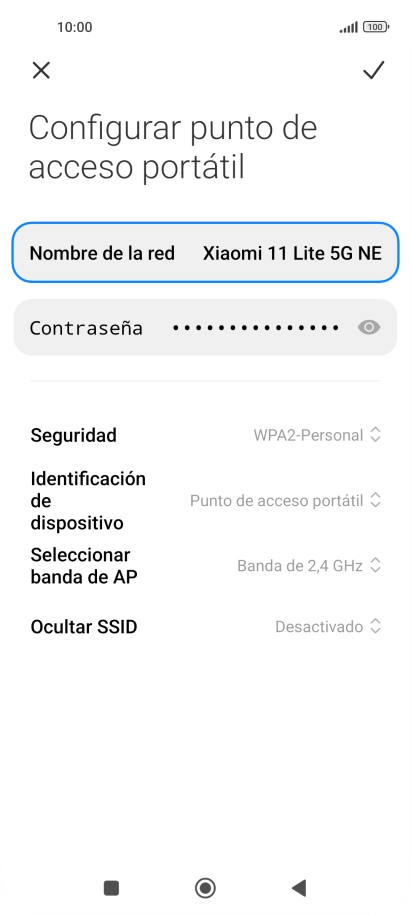 Pulsa Seguridad.