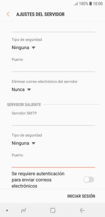 Pulsa INICIAR SESIÓN.