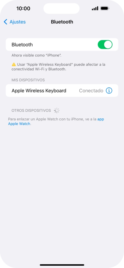 Desliza el dedo hacia arriba desde la parte inferior de la pantalla para terminar y volver a la pantalla de inicio.