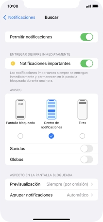Pulsa el indicador junto a 