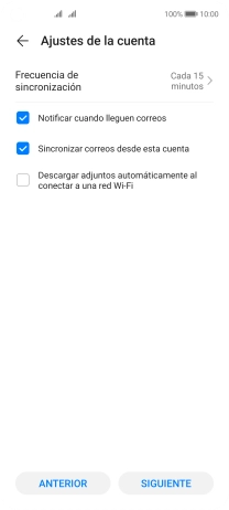 Pulsa Frecuencia de sincronización.