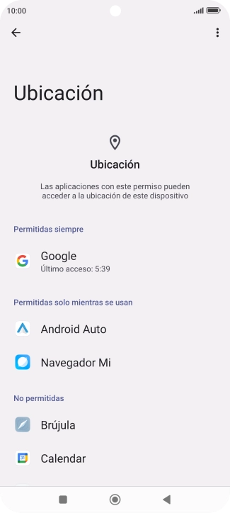 Pulsa la app deseada.