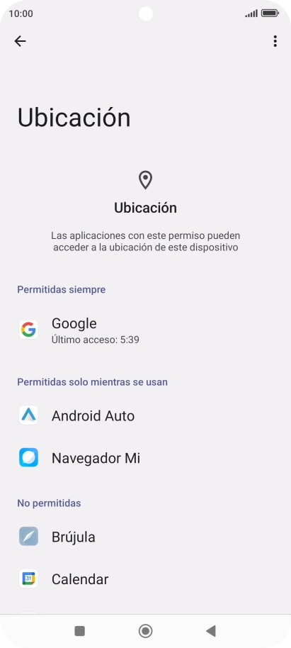 Pulsa la app deseada.