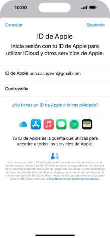 Pulsa Siguiente.
