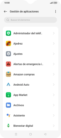 Pulsa la app deseada. Pulsa la app deseada.