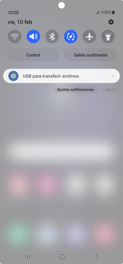 Pulsa la lista desplegable.