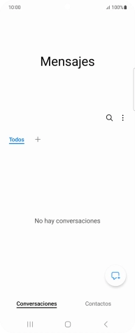 Pulsa el icono de menú.