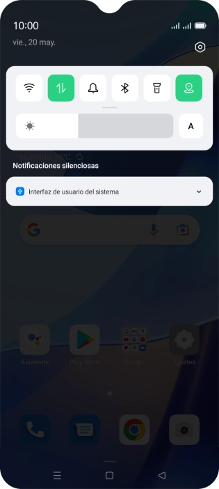 Pulsa Interfaz de usuario del sistema.