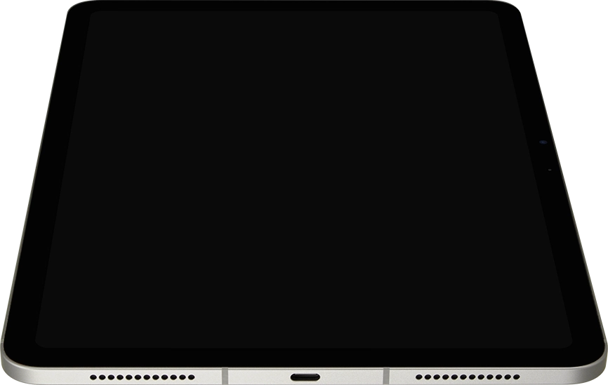 Conecta el cable de datos al conector de la tablet y al puerto USB del ordenador.