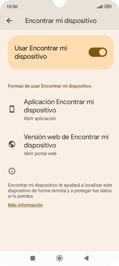 Pulsa la tecla de inicio para terminar y regresar a la pantalla de inicio.