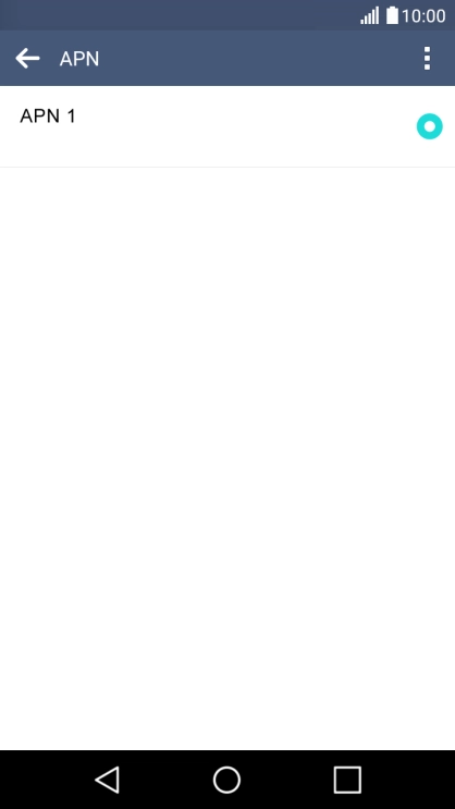 Pulsa el icono de menú.