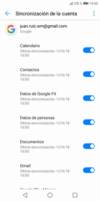 Pulsa la tecla de inicio para terminar y regresar a la pantalla de inicio.