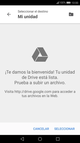 Pulsa el icono de nueva carpeta.