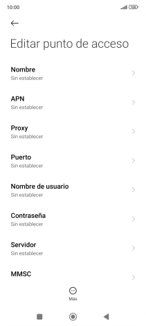 Pulsa Nombre.