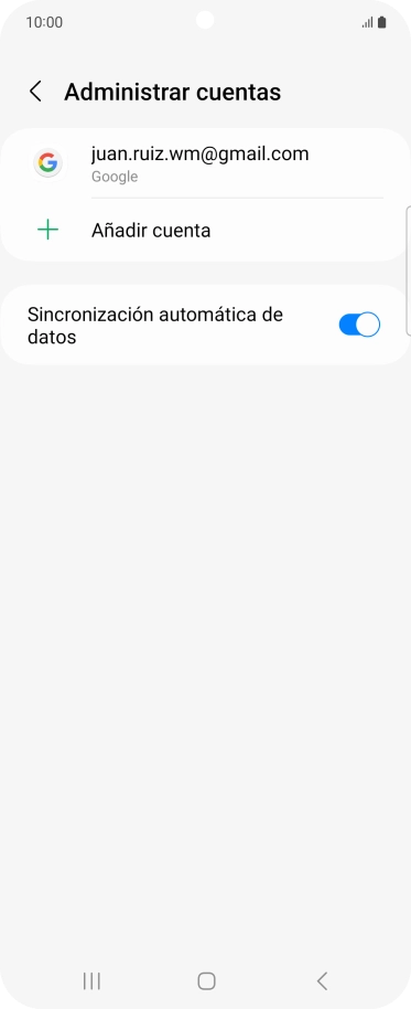 Pulsa la tecla de inicio para terminar y regresar a la pantalla de inicio.