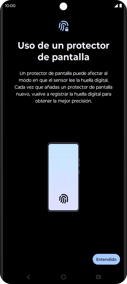 Pulsa Entendido.
