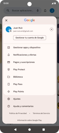 Pulsa Gestionar apps y dispositivo.