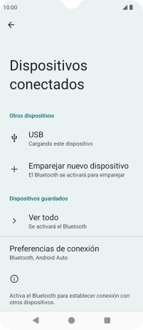 Pulsa Emparejar nuevo dispositivo. Pulsa Emparejar nuevo dispositivo.